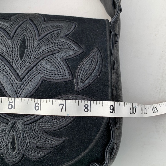 Sam Edelman Emma Crossbody Leather Satchel Purse - Western Style - Picture 8 of 16